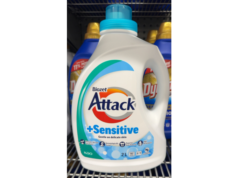 Biozet Attack + Sensitive Liquid, 40 Loads, 2 L
