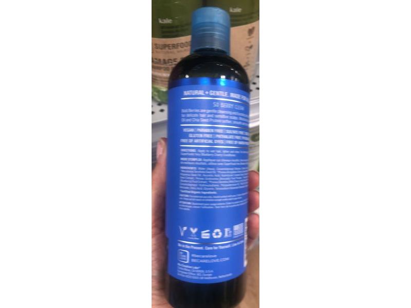 Be Care Love Fresh Pressed Moisturizing Shampoo, Very Blueberry Cherry, 12 fl oz/355 mL
