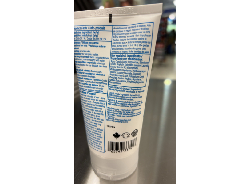 Live Clean Sport Sunscreen, SPF 30, 113 g