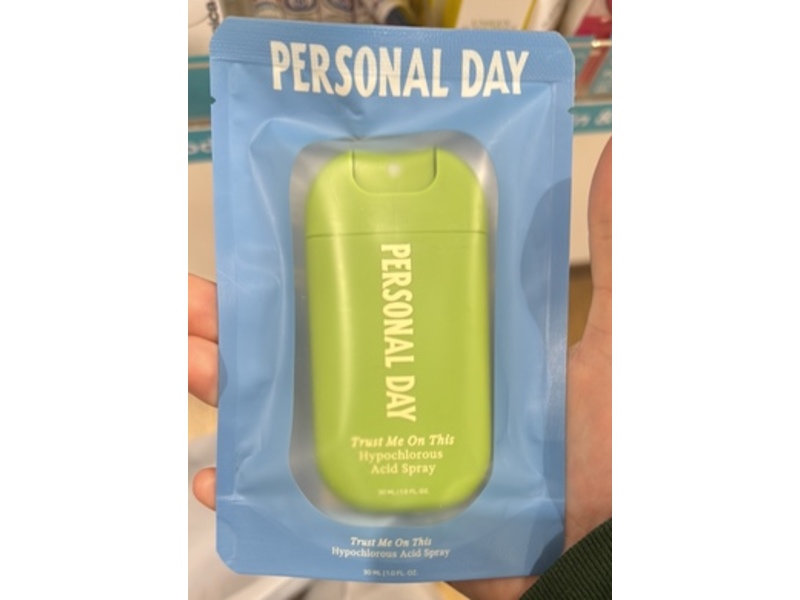 Personal Day Hypochlorous Acid Spray, Trust Me On This, 1 fl oz/30 mL