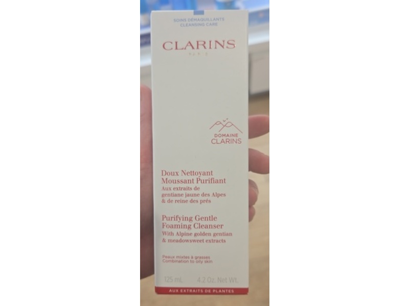 Clarins Purifying Gentle Foaming Cleanser, 4.2 oz/125 mL