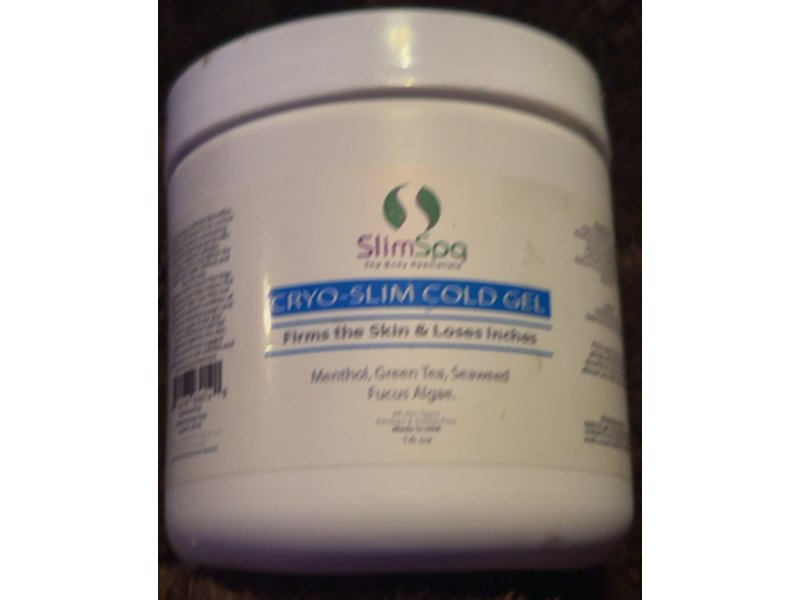 Slim Spa Cryo-Slim Cold Gel, 16 oz