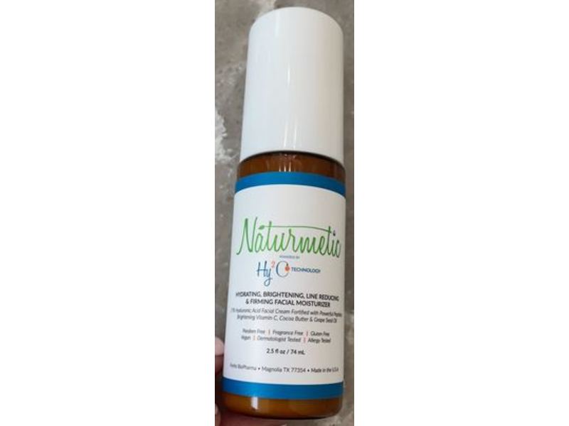 Naturmetic Facial Moisturizer, 2.5 fl oz/74 mL