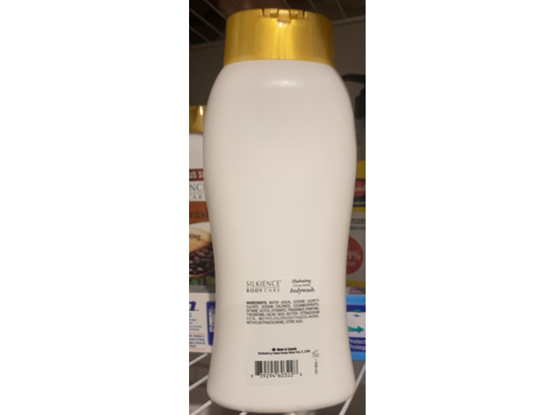 Silkience Body Wash, Hydrating Cocoa Butter, 24 fl oz/710 mL