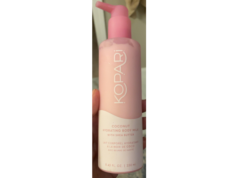 kopari Hydrating Body Milk, Coconut, 8.45 fl oz/250 mL