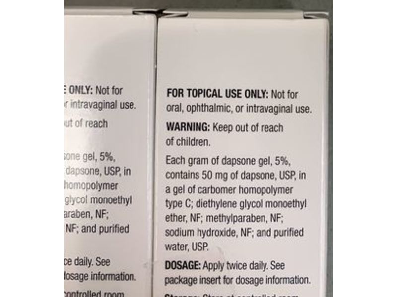 Dapsone Gel 5%, 90 g Pacific Pharma (RX)