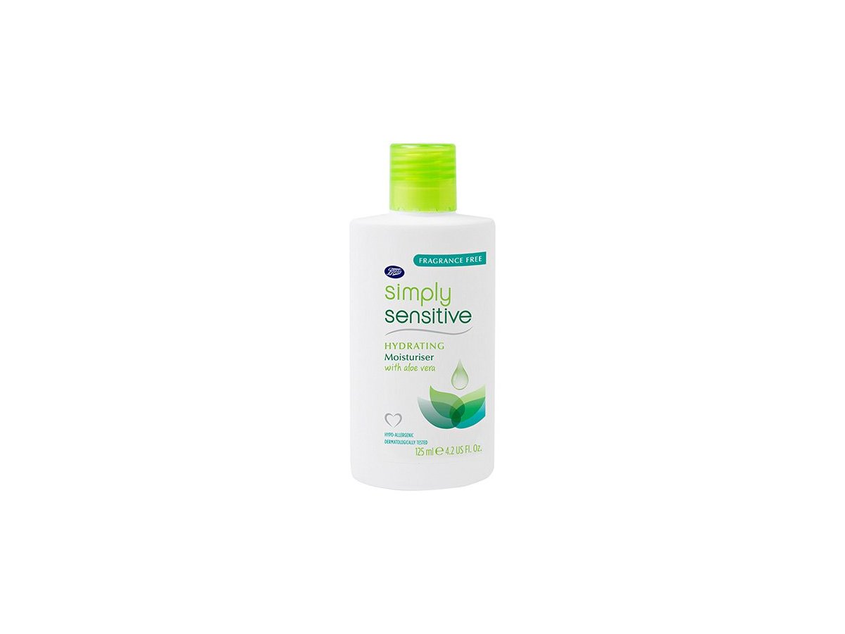Boots Simply Sensitive Hydrating Moisturiser Ingredients and Reviews