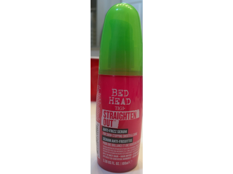 Bed Head Tigi Straighten Out Anti-Frizz Serum, 3.38 fl oz/100 mL