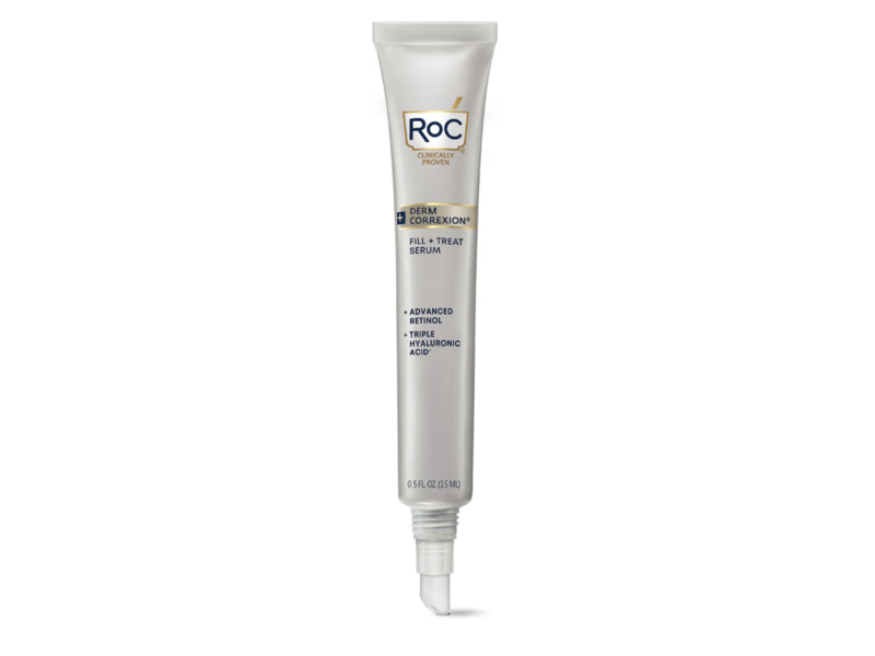 Roc Derm Correxion Fill+Treat Serum, Advanced Retinol & Triple Hyaluronic Acid, 0.5 fl oz/15 mL