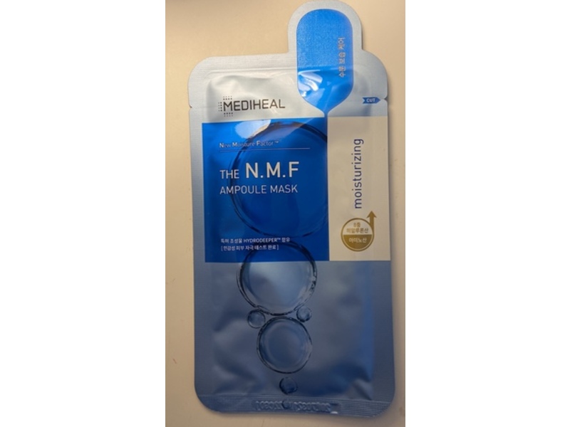 Mediheal The N.M.F Moisturizing Ampoule Mask, 0.91 fl oz/27 mL