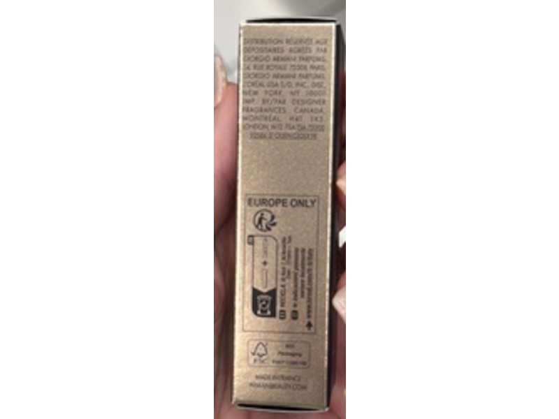 Giorgio Armani Prisma Flash Lip Balm, 34 Bloom Flash, 2.1 g