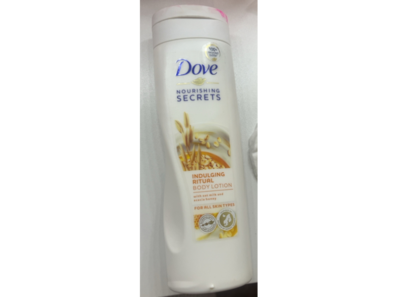 Dove Nourishing Secrets Indulging Ritual Body Lotion, Oat Milk & Acacia Honey, 250 mL