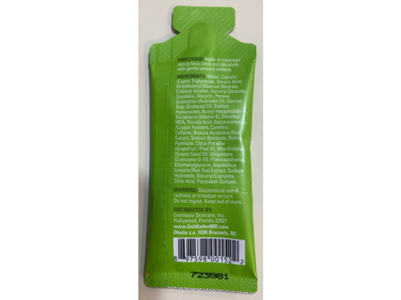 Goldfaden Md Overnight Regenerative Facial Treatment, 0.17 fl oz/5 mL