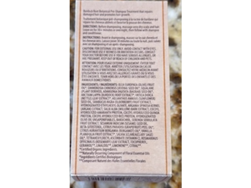 Bur Bur Growing Season Botanical Hair Treatment, 1.7 fl oz/50 mL