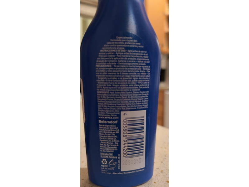 Nivea Sun Kids Protector solar, SPF 50, 125 mL