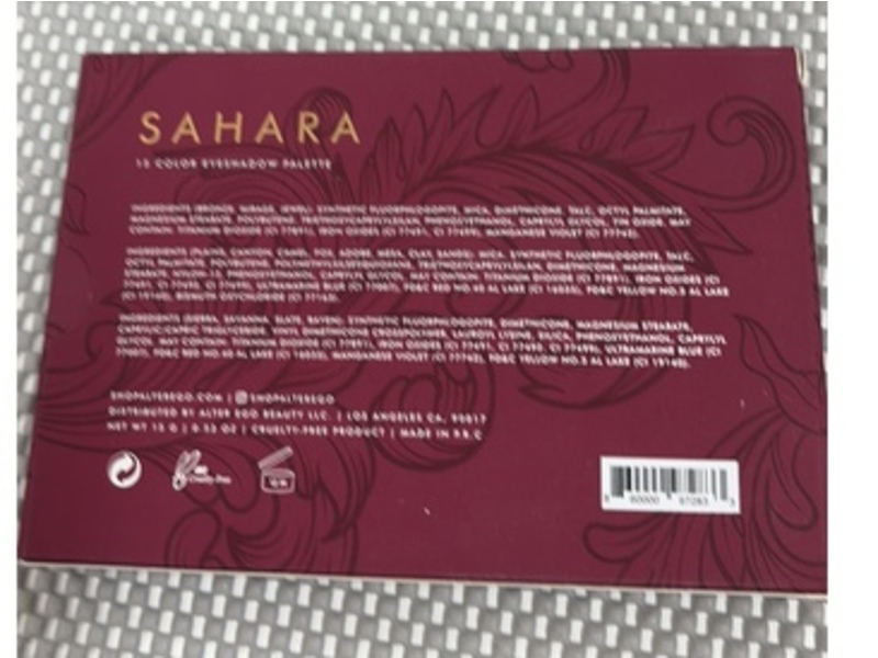 Alter Ego Sahara 15 Eyeshadow Palette, 0.53 oz/15 g