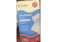 Fomin Deodorant Wipes, Variety Pack, 5.64 oz/160 g, 15 Count - thumbnail 2