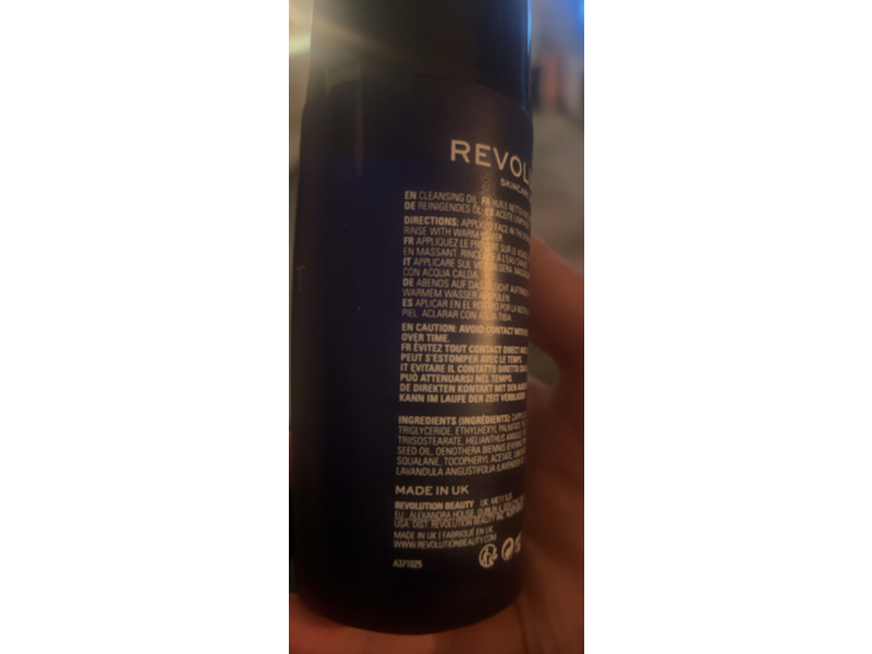 Revolution Overnight Cleansing Oil, 5.07 f l oz/150 mL