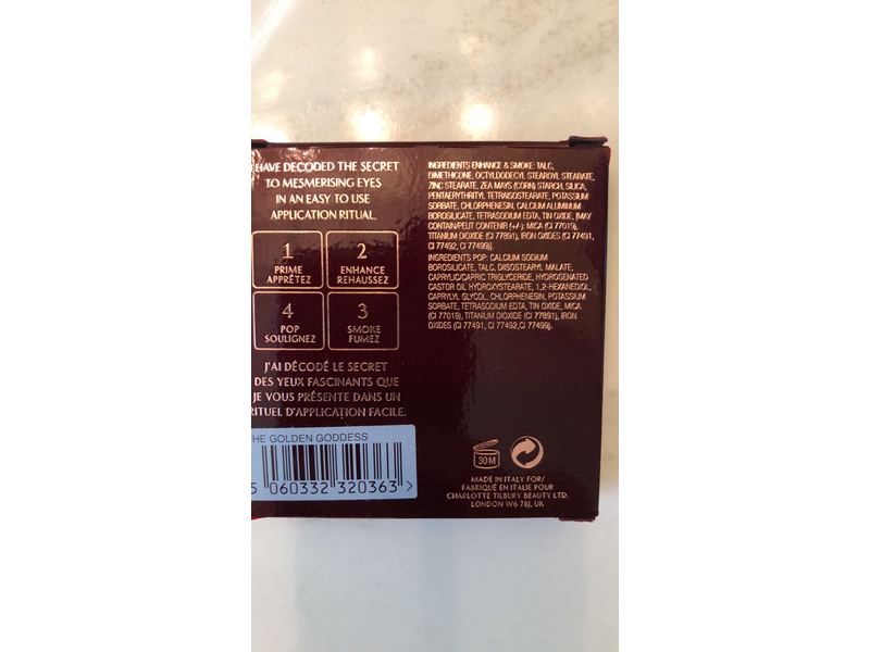 Charlotte Tilbury Luxury Palette, The Golden Goddess