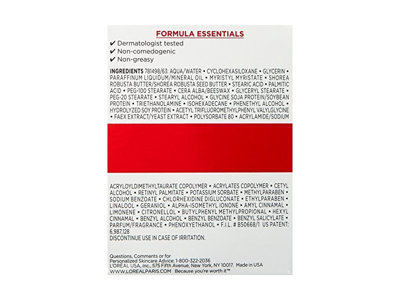 L'Oréal Paris Revitalift Anti-Wrinkle + Firming Night Cream Anti-Aging Pro Retinol, 50%, 2.55 oz.