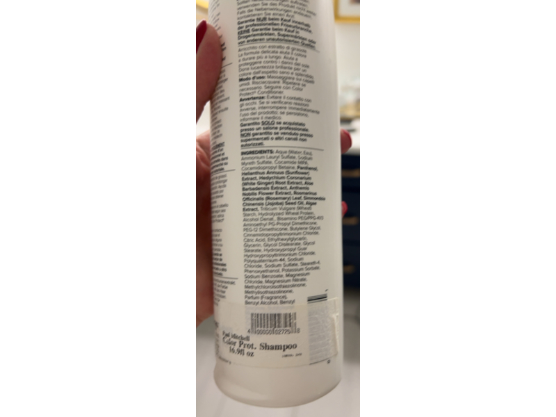 Paul Mitchell Color Protect Shampoo, 16.9 oz/500 mL