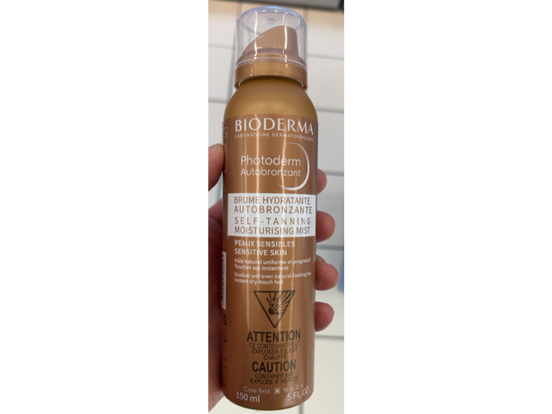 Bioderma Photoderm Self-Tanning Moisturising Mist, 5 fl oz/150 mL