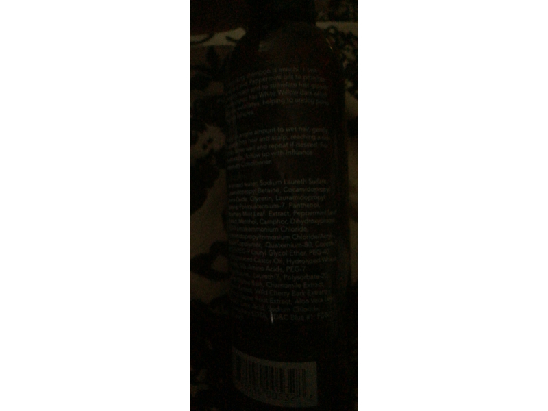 Influance Its Natural Rosemary Shampoo, White Willow Bark & Peppermint Oil, 8 fl oz/236 mL