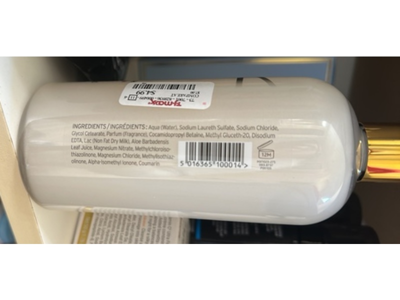 The Scottish Fine Soaps Company Au Lait Cream Hand Wash, 16.9 fl oz/500 mL