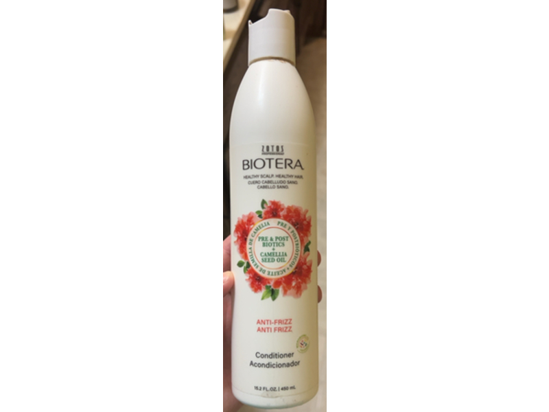 Biotera Anti Frizz Smoothing Conditioner, 15.2 fl oz/450 mL