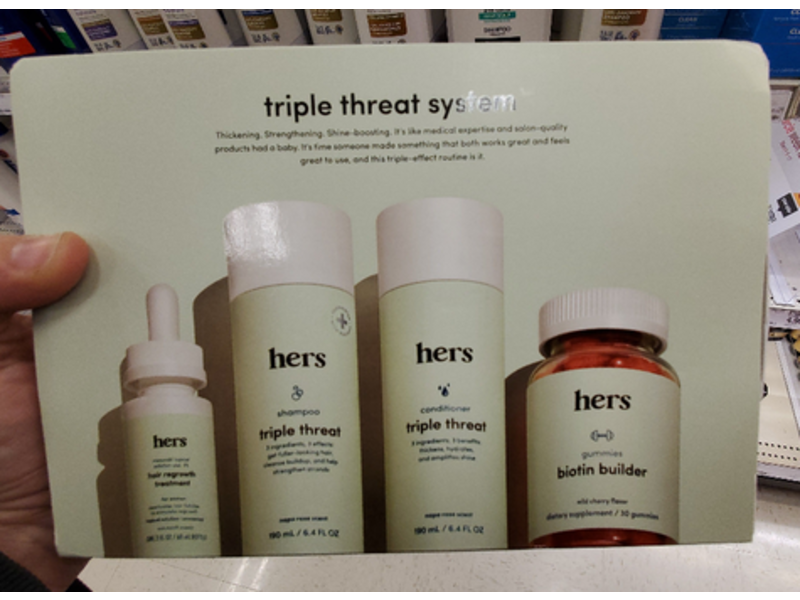 Hers Triple Threat System Hair Kit