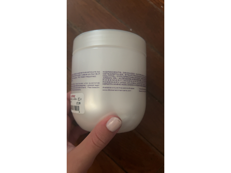 BioKeratin Moisture Repair Hair Masque, 16.9 oz/500 mL