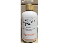 Pampered Bee Natural Shampoo & Body Wash, Tropical Fusion, 12 fl oz/354 mL - thumbnail 2