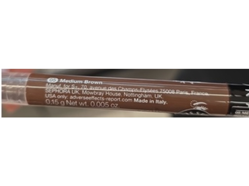 Sephora Collection Instant Sculpt Brow Pencil, 05 Medium Brown, 0.005 oz/0.15 g