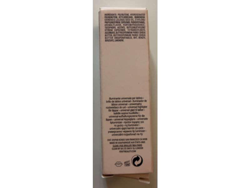 Fenty Beauty Gloss Bomb Universal Lip Luminizer, Glass Slipper, 0.3 fl oz/9 mL