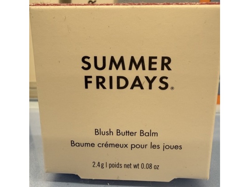 Summer Fridays Blush Butter Balm, Berry Spritz, 0.08 oz/2.4 g