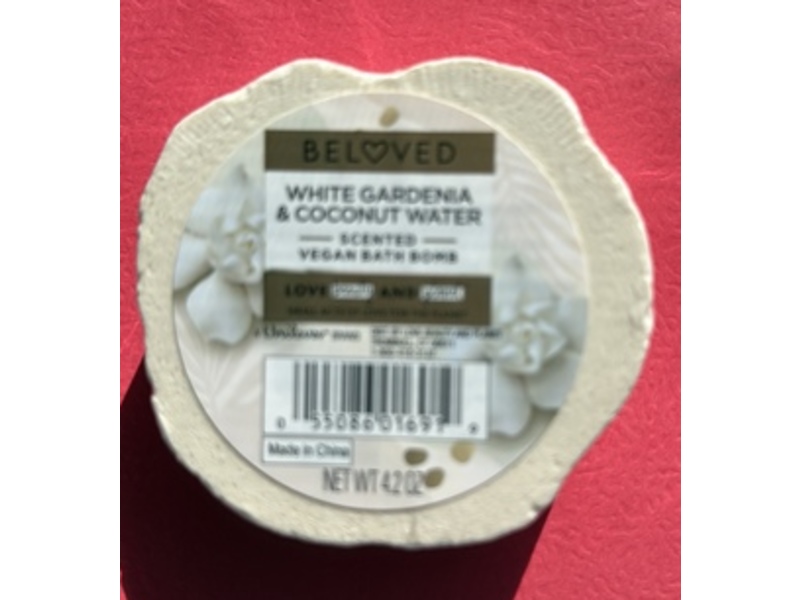 Beloved White Gardenia & Coconut Water Bath Bomb, 4.2 oz