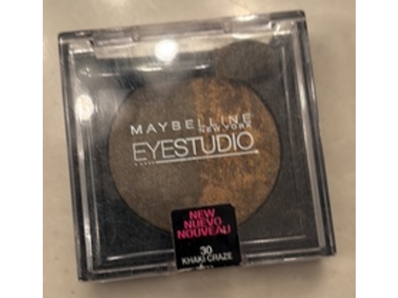 Maybelline New York Eyeshadow, 30 Khaki Craze, 0.09 oz/2.5 g