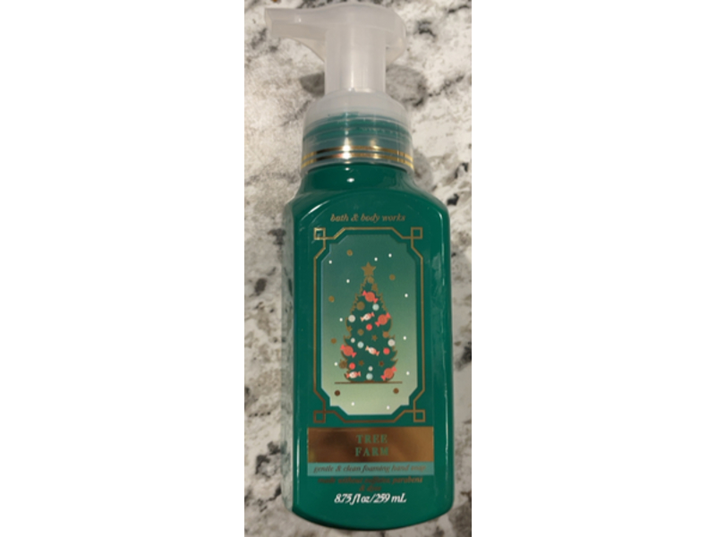 Bath & Body Works Gentle & Clean Foaming Hand Soap, Tree Farm, 8.75 fl oz/259 mL