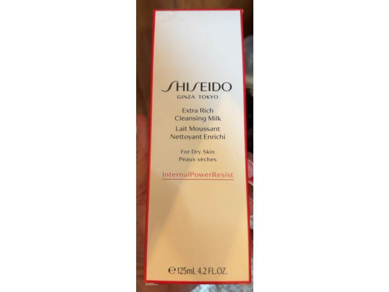 Shiseido Extra Rich Cleansing Milk, 4.2 fl oz/125 mL