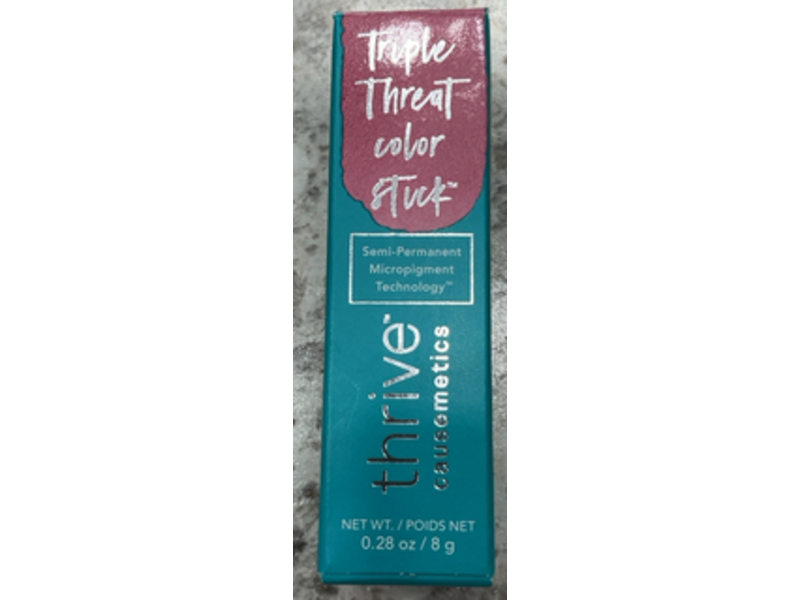 Thrive Causemetics Triple Threat Semi Permanent Color Stick, Maggie, 0.28 oz/8 g