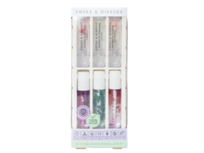 Smoke & Mirrors Cosmetics Flower Lip Balm & Botanical Lip Oil, Pack Of 6