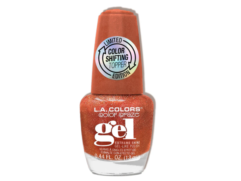 L.A. Colors Color Craze Gel Extreme Shine Gel-Like Polish, CNL673 Zodiac, 0.44 fl oz/13 mL