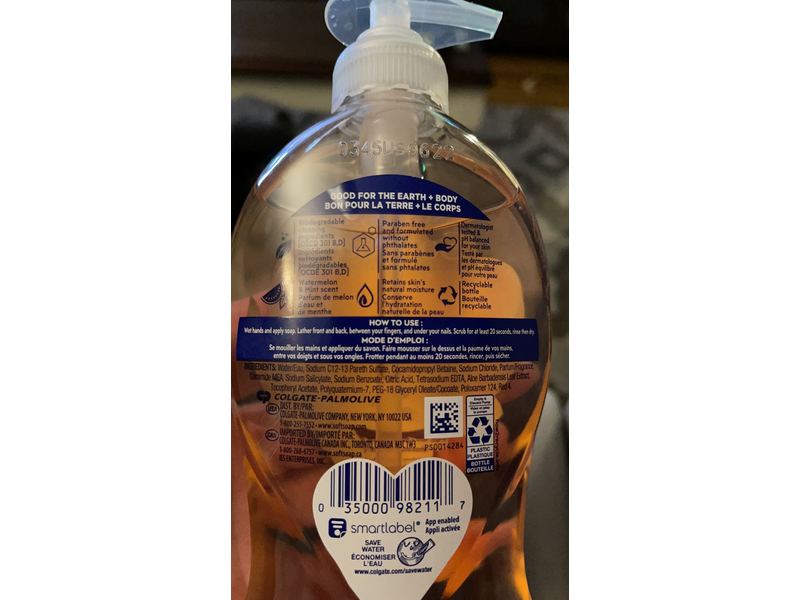 Softsoap Moisturizing Liquid Hand Soap Pump, Watermelon & Mint - 11.25oz Fl. Oz., 11.25 Fl Oz