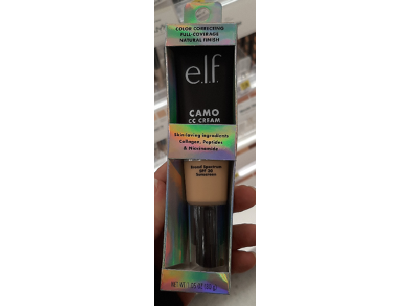e.l.f Camo CC Cream, SPF 30, Light 240, 1.05 oz/30 g