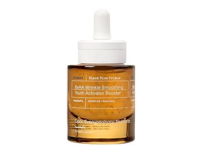 Korres Black Pine Primus 6xHA Wrinkle Smoothing Youth Booster, 1.01 fl oz/30 mL