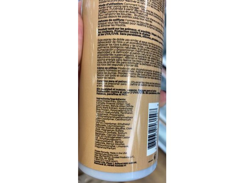 Ouidad Curl Shaper Bounce Back Reactivating Mist, 8.5 fl oz/ 250 mL