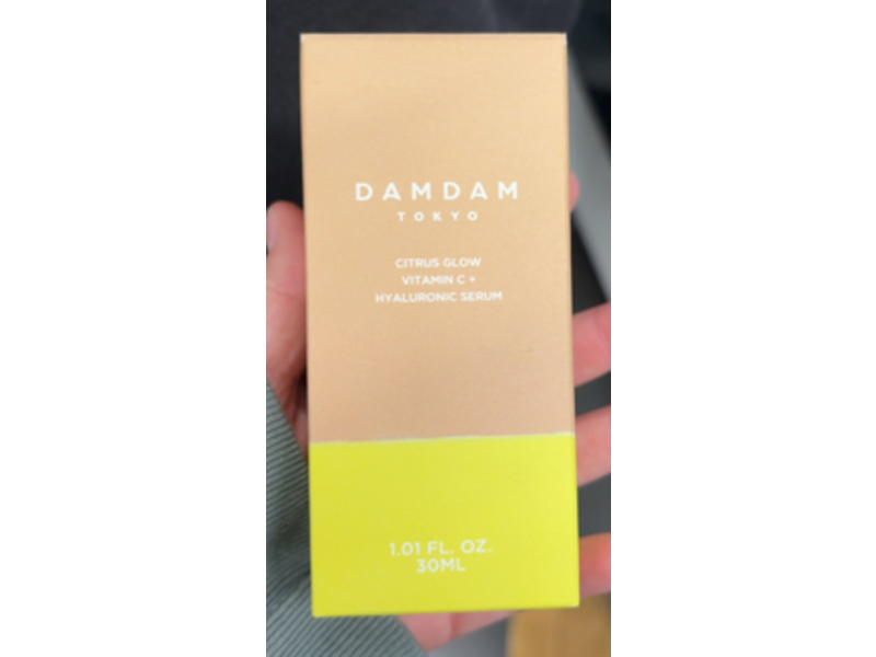 Damdam Tokyo Citrus Glow Vitamin C + Hyaluronic Serum, 1.01 fl oz