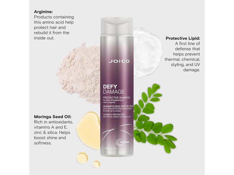 Joico Defy Damage Protective Shampoo, 10.1 fl oz/300 mL
