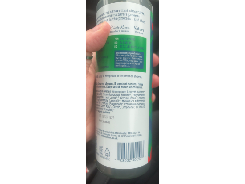 Faith In Nature Rejuvenating Body Wash, Aloe Vera, 13.5 fl oz/400 mL