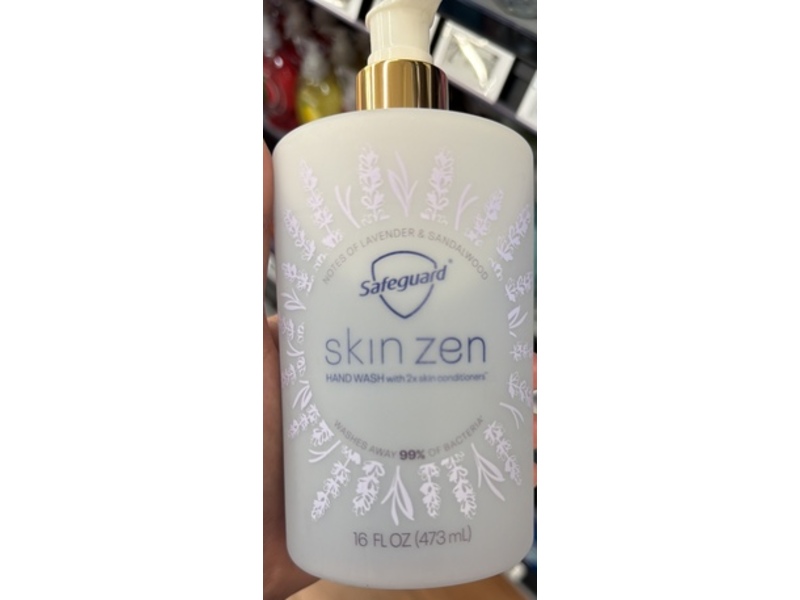Safeguard Skin Zen Hand Wash, Lavender & Sandalwood, 16 fl oz/473 mL